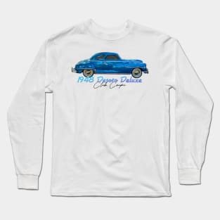 1948 DeSoto Deluxe Club Coupe Long Sleeve T-Shirt